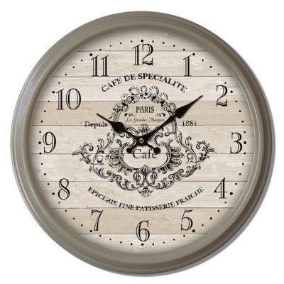 French cafe wall clock